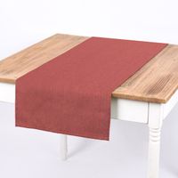 DekostoffPanama Vercors melierte Struktur uni marsala rot 140cm