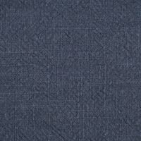 SCHÖNER LEBEN. Stoffservietten 4er Set Bio Ramie Leinenoptik dunkelblau 40x40cm