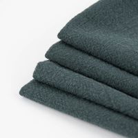SCHÖNER LEBEN. Stoffservietten 4er Set Bio Ramie Leinenoptik dunkelgrün 40x40cm