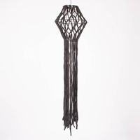Au Maison Lampenschirm Morocco anthrazit 35x142cm (DxH)