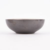 Schale Bowl mini reactive glaze reaktive Glasur hellgrau 12x4cm (DxH)