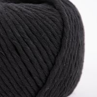Kordel Baumwolle Makramee 5mm schwarz 50m