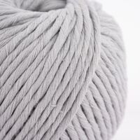 Kordel Baumwolle Makramee 5mm hellgrau 50m