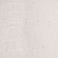 Ösengardine XXL Schnurstreifen mit Glitzerpailletten weiß 300x260cm