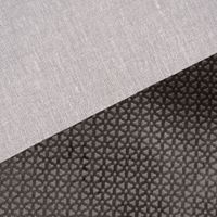Clarke & Clarke Möbelstoff Samtstoff Microfaser Loreto grau 140cm