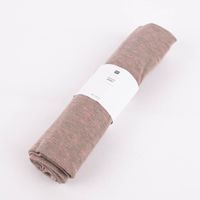 Rico Design Jersey Stoffabschnitt meliert taupe pink 80x100cm