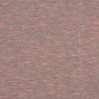 Rico Design Jersey Stoffabschnitt meliert taupe pink 80x100cm