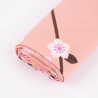 Rico Design Baumwollstoff Kirschblütenzweige pfirsich rosa 50x140cm