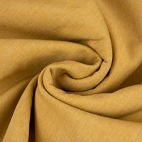 Bekleidungsstoff Softshell Fleece einfarbig ocker meliert 1.45m Breite