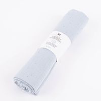 Rico Design Bekleidungsstoff Krinkel MusselKirschblüten hellblau meta