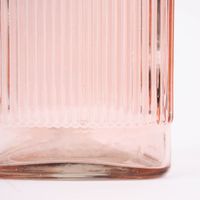 79252-Vase-Dekovase-Glas-dreieckig-mit-Rillen-rosa-10-5x20cm--KW11-2022-184101Capture0020.jpg Vase Dekovase Glas dreieckig mit Rillen rosa 10.5x20cm