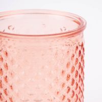 79263-Windlicht-mit-Rautenpraegung-Glas-rosa-8-5x9-5cm--KW11-2022-184060Capture0137.jpg Windlicht mit Rautenprägung Glas rosa 8.5x9.5cm