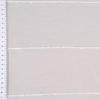Gardinenstoff Gardinenstores Effekt-Voile Längsstreifen feinen Franse