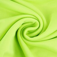 French Terry Sommersweat NEON einfarbig grün 1.45m Breite