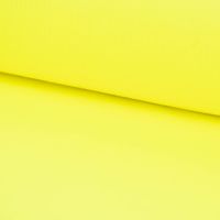 French Terry Sommersweat NEON einfarbig gelb 1.45m Breite