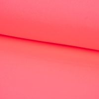 French Terry Sommersweat NEON einfarbig pink 1.45m Breite