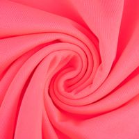 French Terry Sommersweat NEON einfarbig pink 1.45m Breite