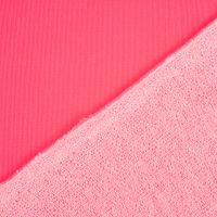 French Terry Sommersweat NEON einfarbig pink 1.45m Breite