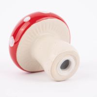 Sass & Belle Salz und Pfeffer Streuer Set Pilze rot creme weiß 7x6cm