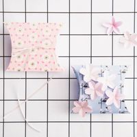 Rico Design Papierblüten Kirschblüten rosa goldfarbig 90 Stück