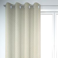 SCHÖNER LEBEN. Vorhang Art Deco Metallic Rauten mint gold 245cm