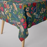 79934-Outdoorstoff-Dralon-Teflonbeschichtung-Floral-Happy-Garden-Blumen-Voegel-blau-bunt-1-40m-Breite-KW24-2023-223082Capture0005Tischdecke.jpg Outdoorstoff Dralon Floral Happy Garden Blumen Vögel blau bunt 1.40m
