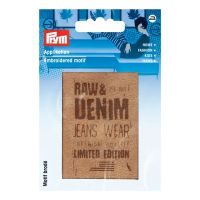 79952-Prym-Applikation-Wildlederimitat-aufbuegelbar-Label-RAWundDENIM-hellbraun-dunkelbraun-5x7cm-EPIM-473124-47530988390-19220000-PS-A.jpg Prym Applikation Wildlederimitat aufbügelbar Label RAW&DENIM hellbraun dunkelbraun 5x7cm