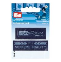 79954-Prym-Applikation-aufbuegelbar-Label-Supreme-Raw-dunkelblau-hellblau-2er-Set-7-EPIM-473088-33515834785-19220090-PS-A.jpg Prym Applikation aufbügelbar Label Supreme/Raw dunkelblau hellblau 2er Set