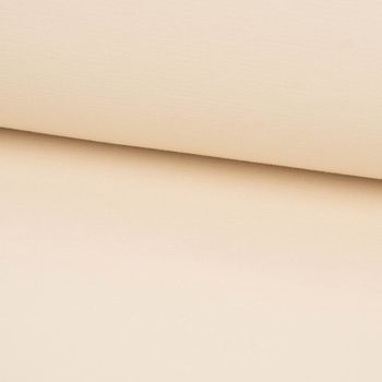 Outdoorstoff uni creme 1.40m