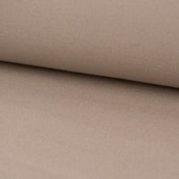 Outdoorstoff uni taupe 1.40m