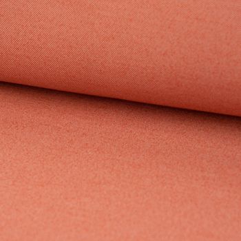Outdoorstoff uni terracotta 1.40m Breite