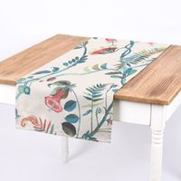 80009-Panama-Dekostoff-Baumwollstoff-Tropicana-Coral-Reef-Blumenranken-ecru-blau-bunt-140cm-Breite-KW20-2022-190495Capture0010Tischlaeufer.jpg Dekostoff Baumwolle Tropicana Coral Reef Blumenranken ecru blau bunt 1