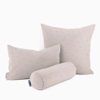 Dekostoff Baumwolle Canvas Ponto Hügel Bogen beige weiß 1.5m Breite