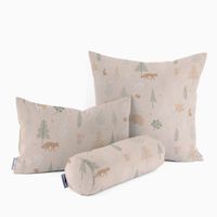 80326-Dekostoff-Halbpanama-Leinenlook-Cold-Forest-Animals-Baeume-Waldtiere-beige-gruen-weiss-1-40m-Breite-KW28-2022-193872Capture0097Kissen3.jpg Dekostoff Cold Forest Animals Bäume Waldtiere beige grün weiß 1.40m