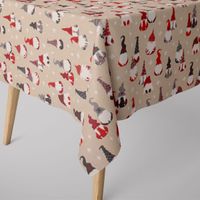 80333-Dekostoff-Halbpanama-Leinenlook-Tomte-Cosy-Famliy-Weihnachtswichtel-natur-rot-weiss-grau1-40m-Breite-KW28-2022-193857Capture0082Tischdecke.jpg Dekostoff Tomte Cosy Famliy Weihnachtswichtel natur rot weiß grau1.40m