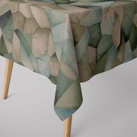 80405-Panama-Dekostoff-Baumwollstoff-Digitaldruck-Statue-Mosaik-Abstrakt-gruen-140cm-Breite-KW28-2022-194103Capture0022Tischdecke.jpg Dekostoff Baumwolle Digitaldruck Statue Mosaik Abstrakt grün 140cm