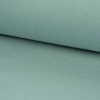 Kreativstoff Baumwollstoff Fahnentuch einfarbig altgrün 1.45m Breite