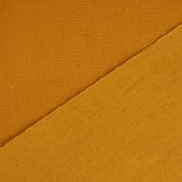 Tischdeckenstoff besch. Baumwolle TEINTURE MOUTARDE uni senfgelb 1.45m