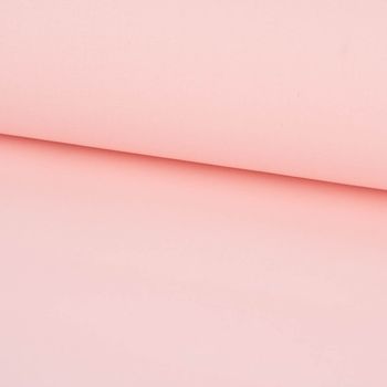 Tischdeckenstoff besch. Baumwolle TEINTURE BLUSH uni hellrosa 1.45m