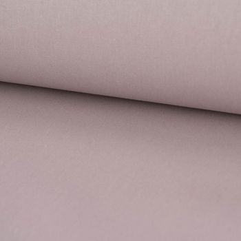 Tischdeckenstoff besch. Baumwolle TEINTURE GRIS uni hellgrau 1.45m