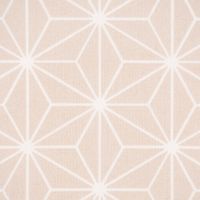 Tischdeckenstoff besch. Baumwolle CASUAL Stern Motiv grafisch beige we