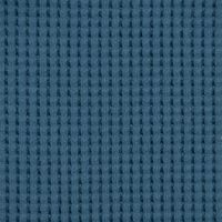 Organic Bio Waffeljersey Waffelstrick einfarbig jeansblau 1.45m Breite