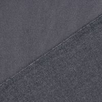 Bekleidungsstoff Kunstleder Lederimitat anthrazit metallic 1.4m Breite