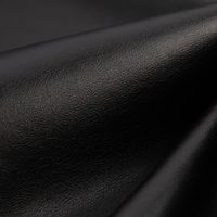 Bekleidungsstoff Kunstleder Lederimitat schwarz metallic 1.4m Breite