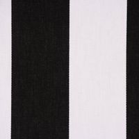 Dekostoff Streifenstoff Baumwollstoff Köperbindung Blockstreifen schwarz weiß
