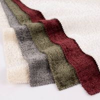 Polsterstoff Dekostoff Wärmevorhangstoff Akustik Soft Teddy Deluxe terrakotta 1.45m Breite