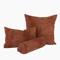 Polsterstoff Dekostoff Wärmevorhangstoff Akustik Soft Teddy Deluxe terrakotta 1.45m Breite