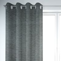 SCHÖNER LEBEN. Thermovorhang Verdunkelung blaugrau 245cm