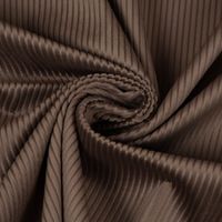 Cordstoff Samtstoff Cordsamt Dekostoff Velvet Corduroy taupe 1.45m