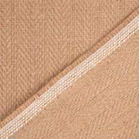 Jutestoff Rupfen Sackleinen Köperbindung Chevron natur 145cm Breite